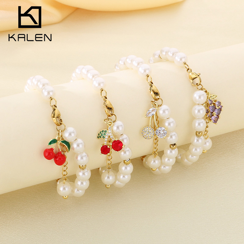 String Of Pearls Plant - Elegante pulsera barroca de hilo de