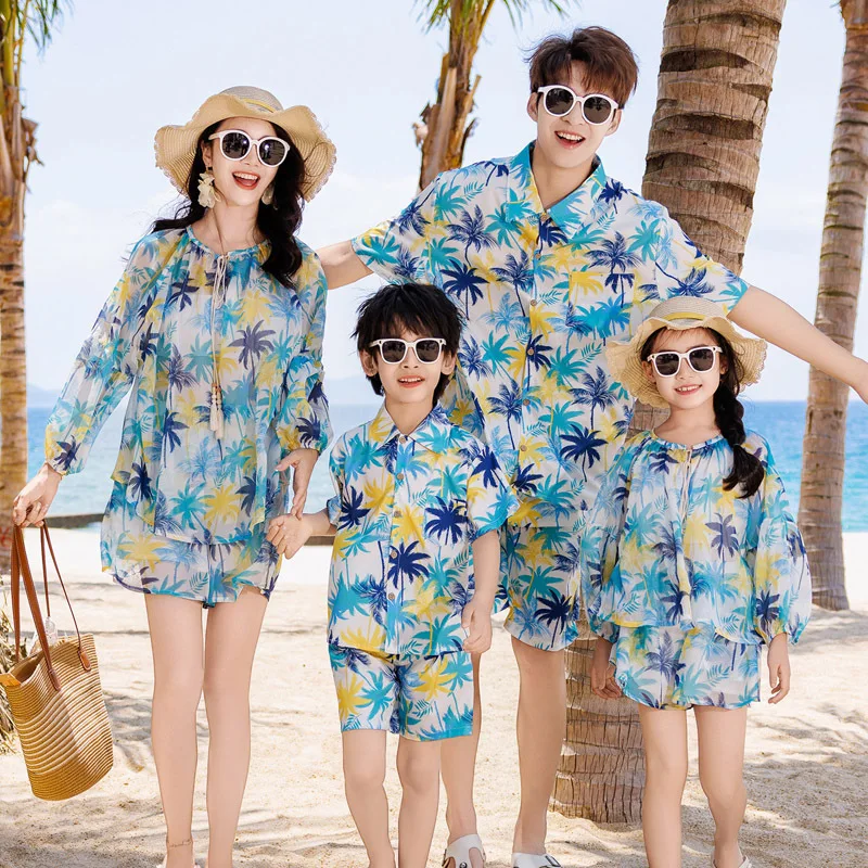 Parent Of Plant - Ropa de vacaciones familiares, trajes a