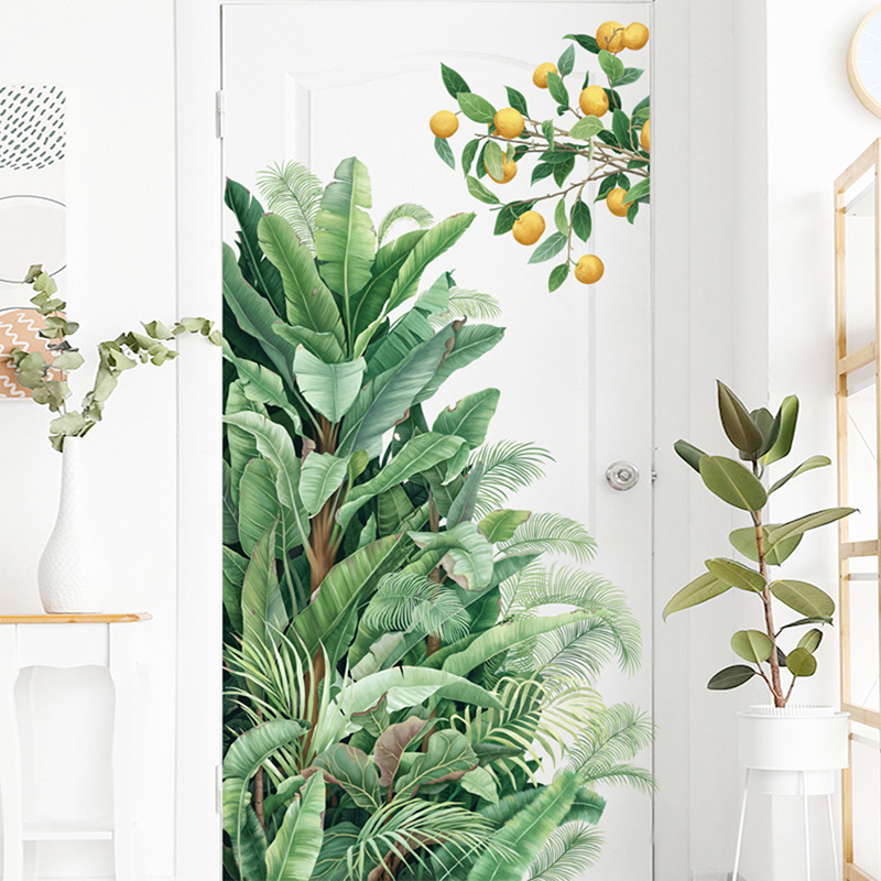Pegatinas de pared de hojas ve - Monstera Thai Constellation reseña y precio