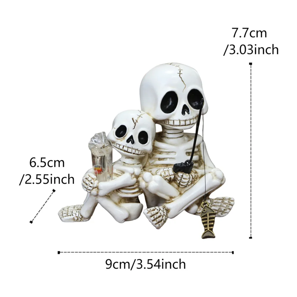 Estatua de calavera para padre - Parent Of Plant reseña y precio