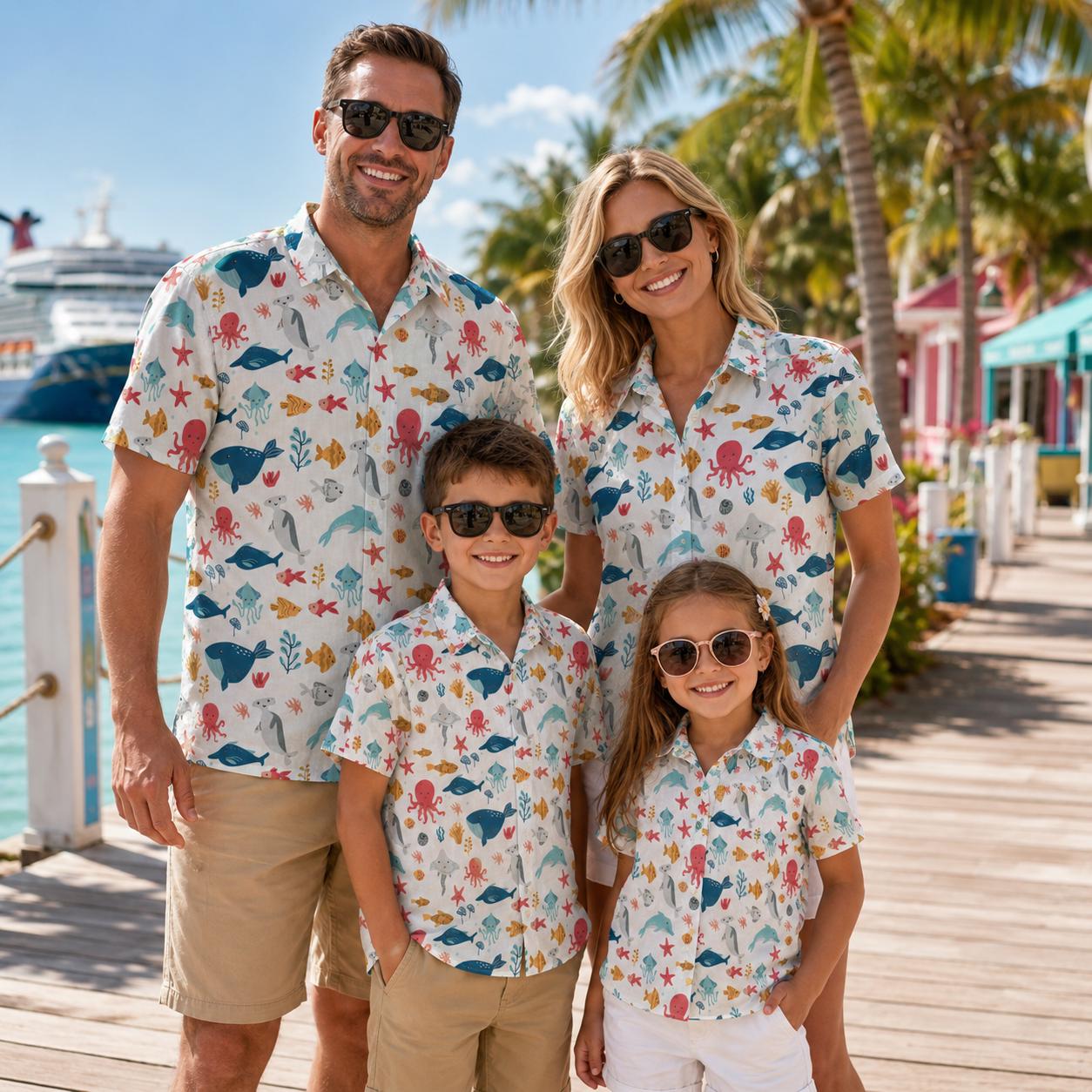 Camisa Hawaiana para Niños con - Parent Of Plant reseña y precio