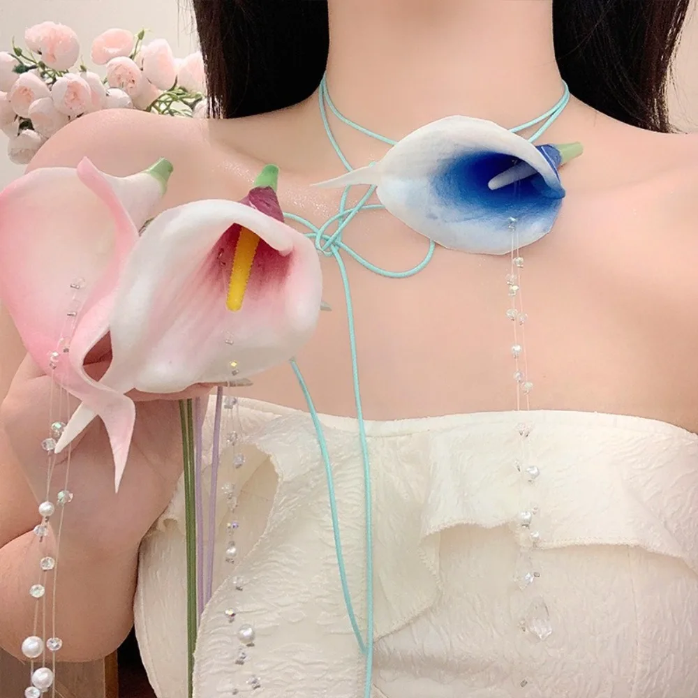 Moda exagerada Calla Lily colg - String Of Pearls Plant reseña y precio