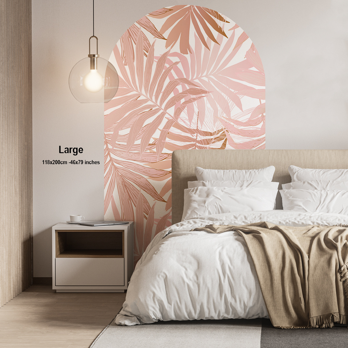 Pegatina de pared de arco Simp - Monstera Thai Constellation reseña y precio