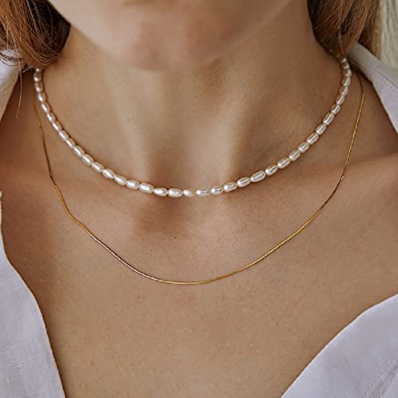 Collar de perlas de 5-7mm, gar - String Of Pearls Plant reseña y precio