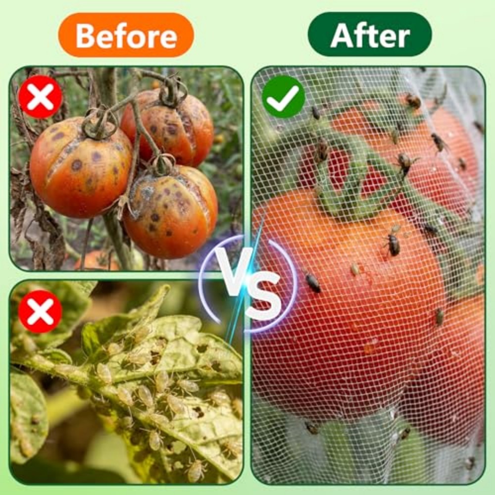 2 piezas de malla protectora p - Plants X reseña y precio