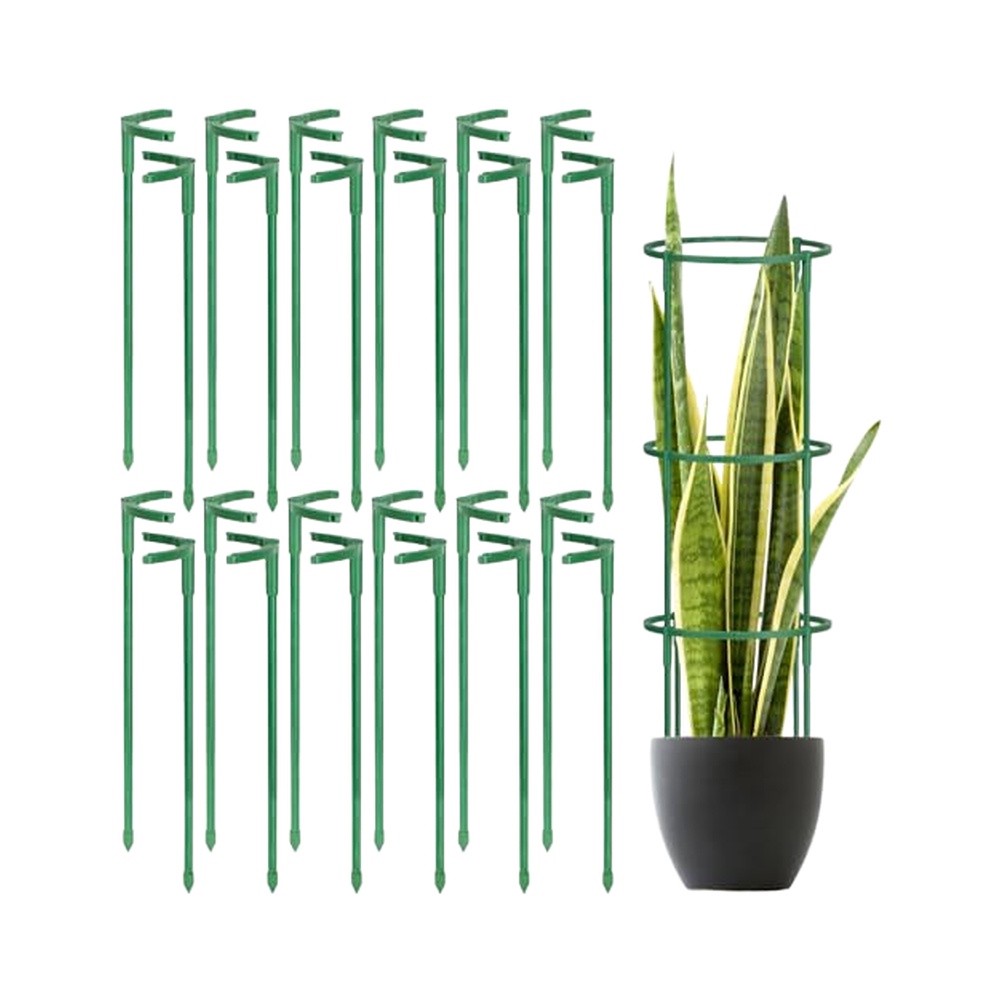 24 estacas apilables verdes pa - Plants X reseña y precio